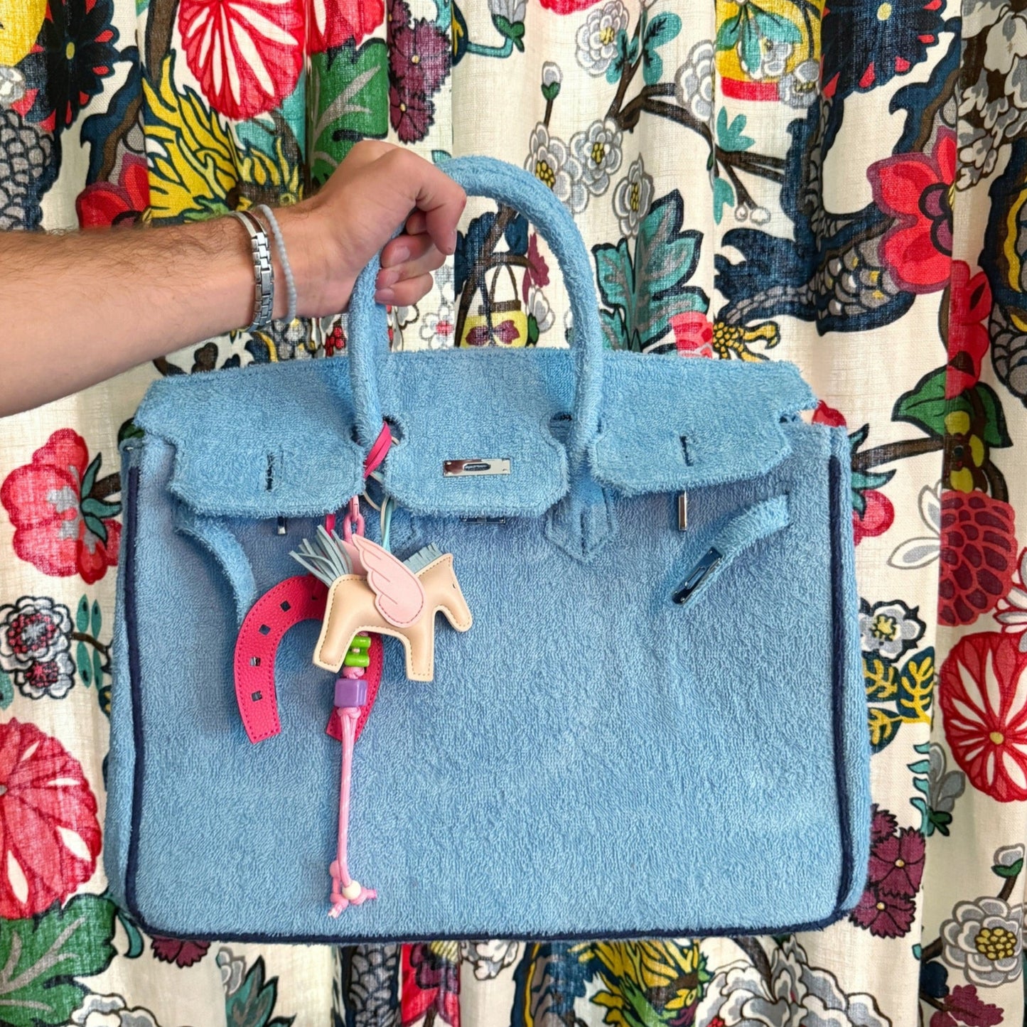 Le Stitch Cabana Tote - Blue Crush