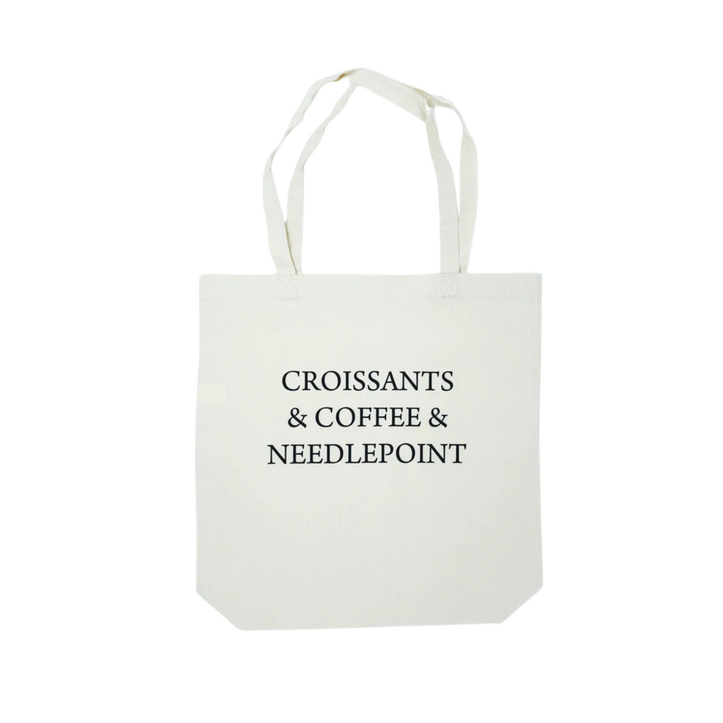 This & That Tote - Croissants & Coffee & NDLPT