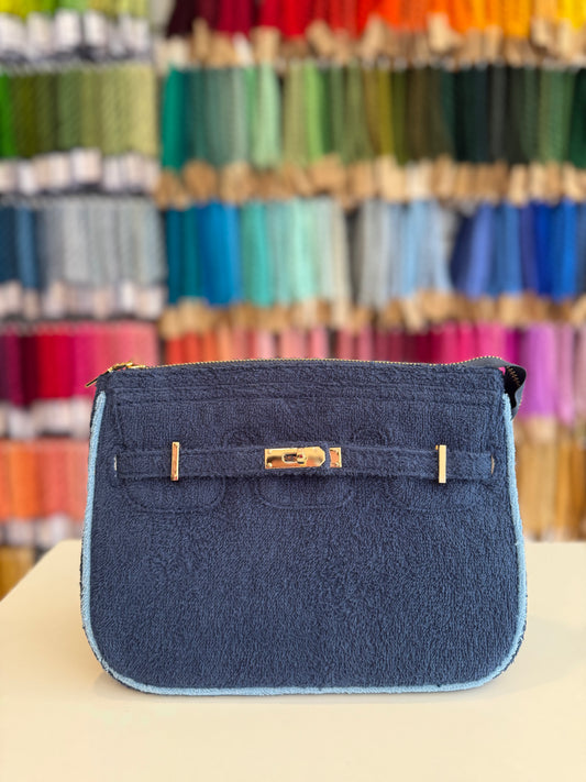 The Designer Signature Mini Clutch - Fall Regatta