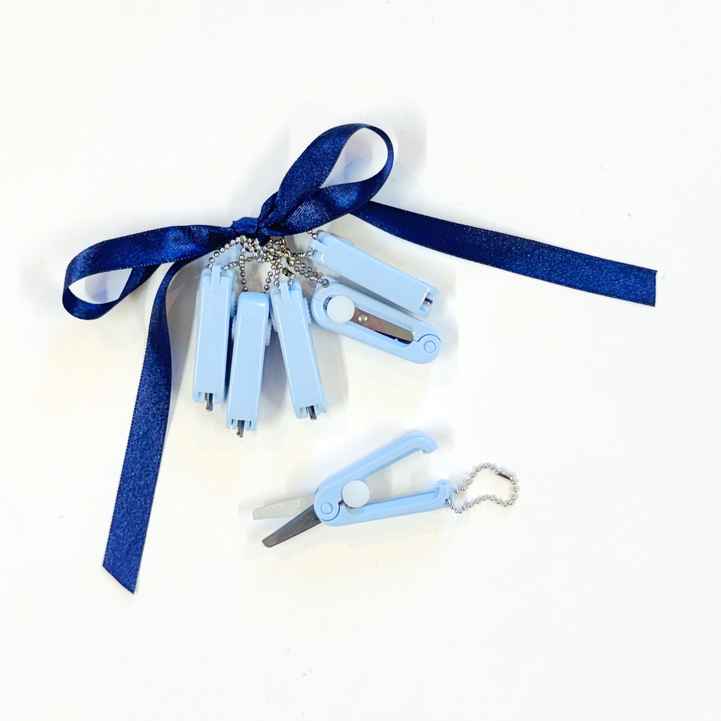 Mini Folding Scissors - blue