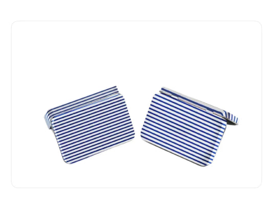 Trinket Tin - White Stripe